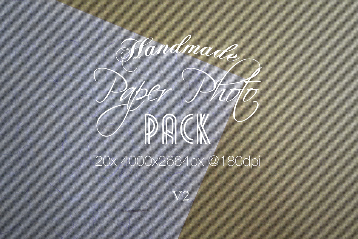 Handmade paper photo pack v2 containing photo texture, vintage design, and preview 7