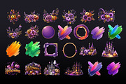Cute halloween clipart set, a Graphic by JuliaStarArt-FantasyHome (Thumbnail 4 of 9)