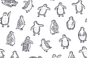 Winter Penguins, a Pattern Graphic by GooseFrol (Thumbnail 7 of 8)