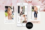 Instagram Stories Templates CANVA, a Social Media Template by Just Like White Creative (Thumbnail 2 of 5)
