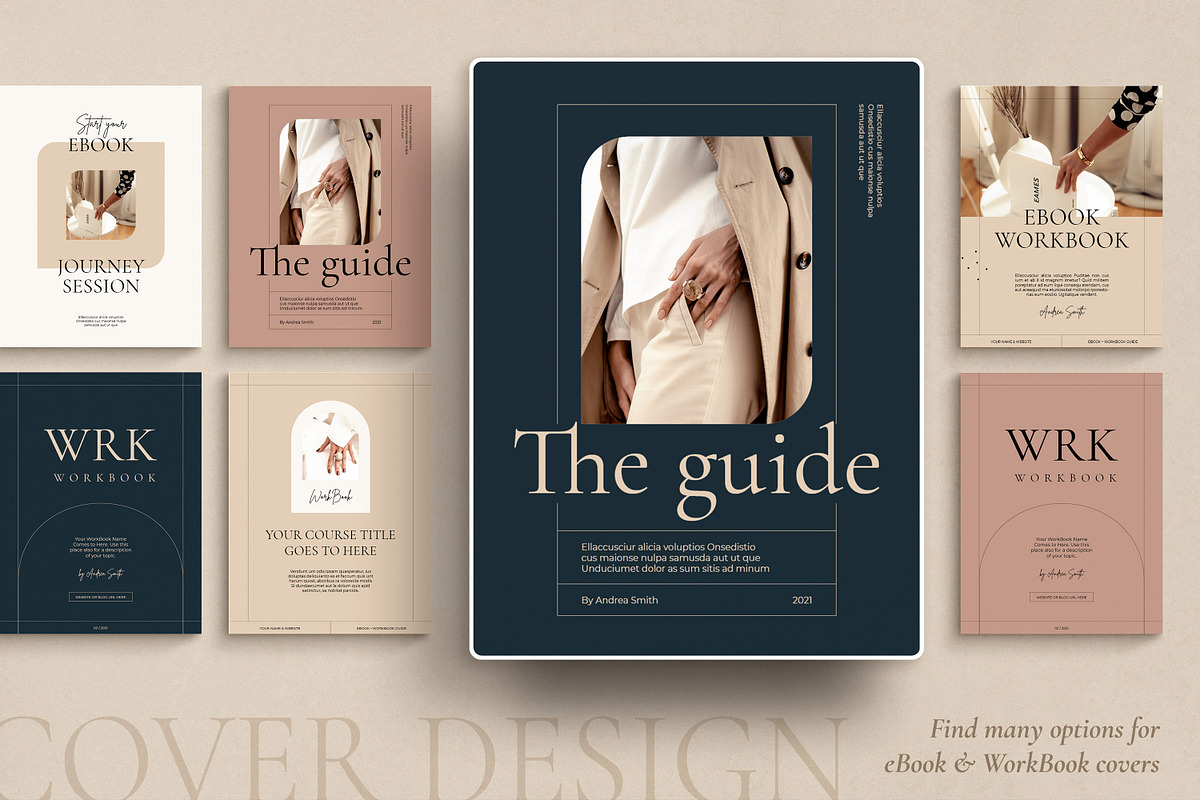 4 in 1 Course Creator Bundle CANVA, a Magazine Template by Mirazz (Photo 6 of 50)