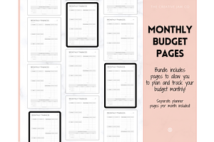 Ultimate Budget Planner BUNDLE! 24pg