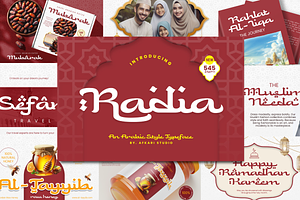 Arabic Style Font Bundle