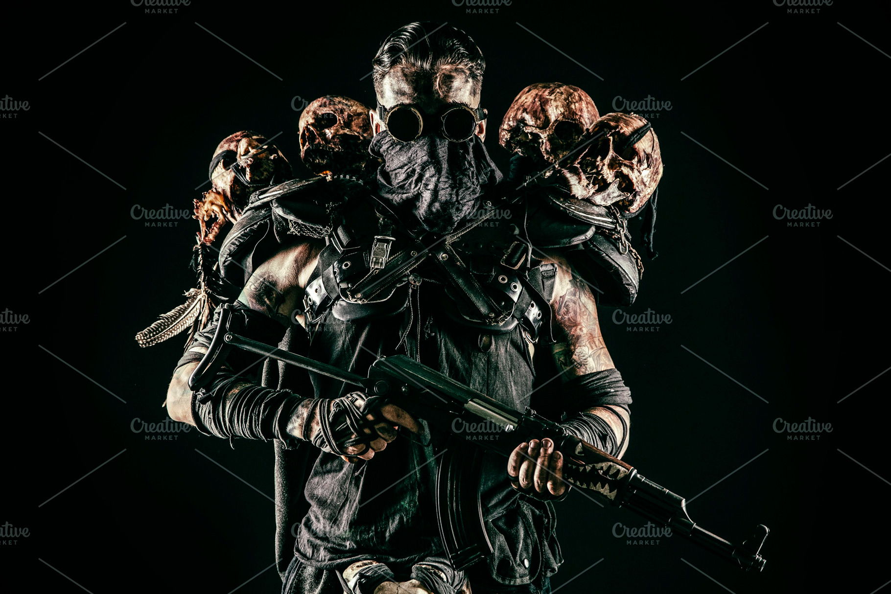 Nuclear postapocalypse creature featuring disaster, cataclysm, and catastrophe, a Person Photo by Getmilitaryphotos