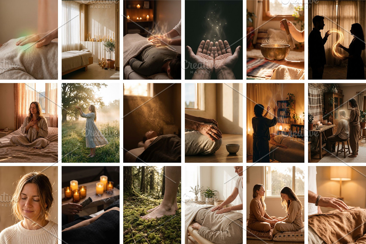 60 Reiki Healing Stock Images, a Health & Medical Photo by Selenique Studio (Photo 6 of 9)