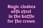 Sword and Wand, a Blackletter Font by BBtypeStudios (Thumbnail 9 of 10)