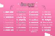 The Cute Craft Bundle - ONLY $9, a Font by Salt & Pepper Designs (Thumbnail 2 of 35)