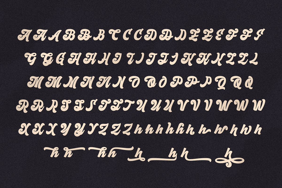 Maculinc | Script Fonts, a Script Font by Maculinc Type (Photo 9 of 10)
