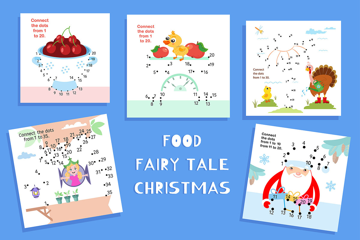 Funny Dots Game Set, a Graphic by ArtyCats | Creative Market