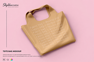 Market Bag Mockup, a Packaging Mockup by skybluecreative