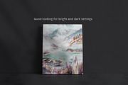 Canvas Ratio 4x5 Mockup Set, a Print Template by Mockups by Carlos Viloria (Thumbnail 10 of 11)