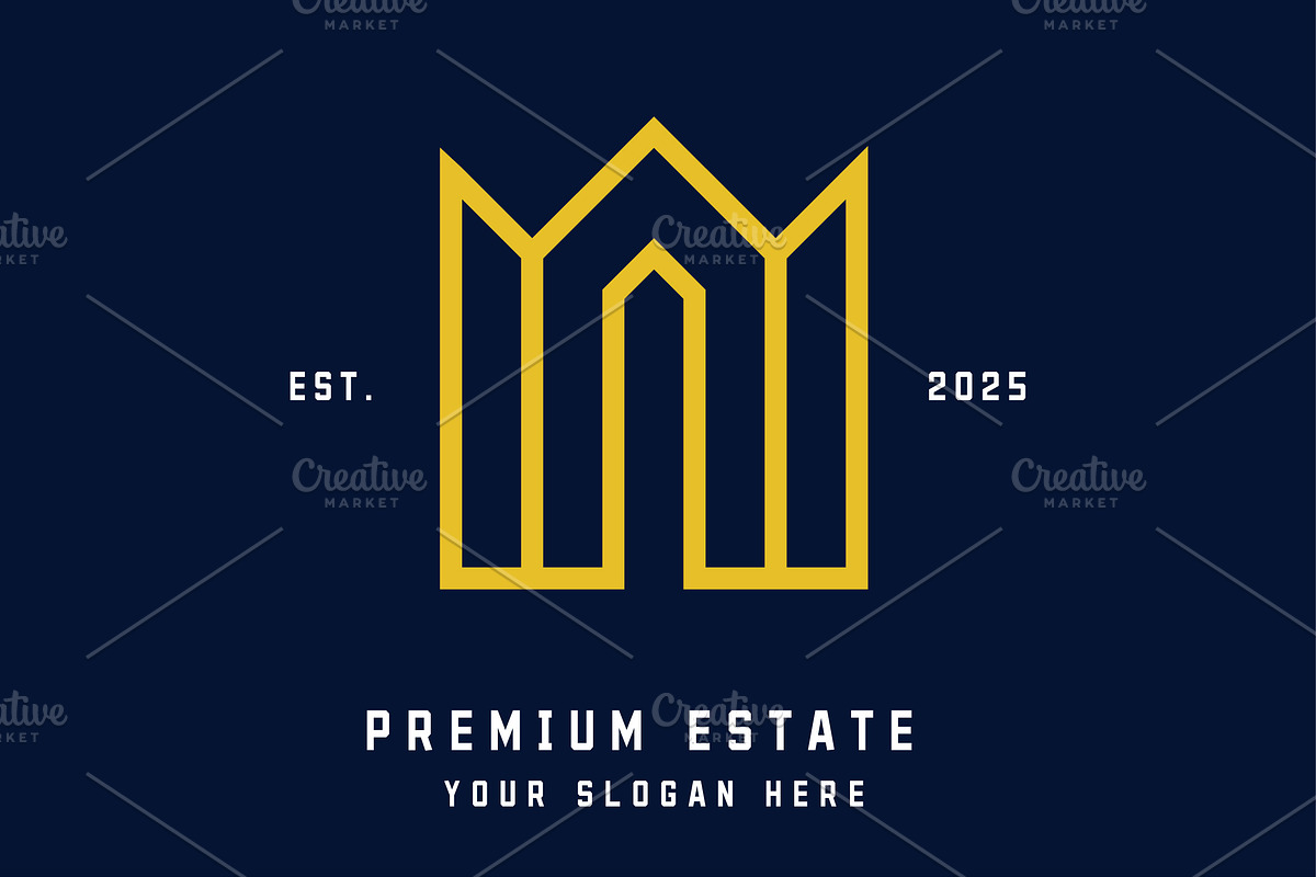 Premium Estate Logo Design Icon, a Branding & Logo Template by Morvana Crew