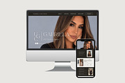 Luxury UGC Portfolio Template Canva, a Landing Page Template by Business Chic (Thumbnail 4 of 5)
