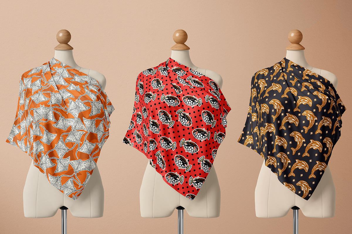 SEA MONSTERS, a Pattern Graphic by MSNTY STUDIOX (Photo 21 of 30)