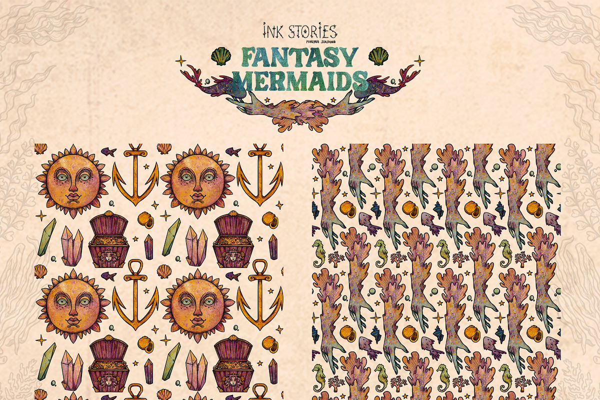 Fantasy Mermaids, a Person Illustration by Ink Stories (Photo 22 of 24)