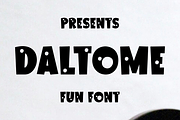 Daltome Font, a Sans Serif Font by Monoletter Studio (Thumbnail 5 of 5)