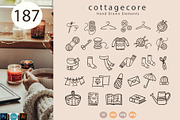 AUTUMN Cozy Clip Art and Patterns, a Graphic by Katrinelly (Thumbnail 6 of 13)