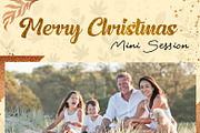 Christmas Mini Session Template, a Marketing Template by RolexStudio (Thumbnail 3 of 3)