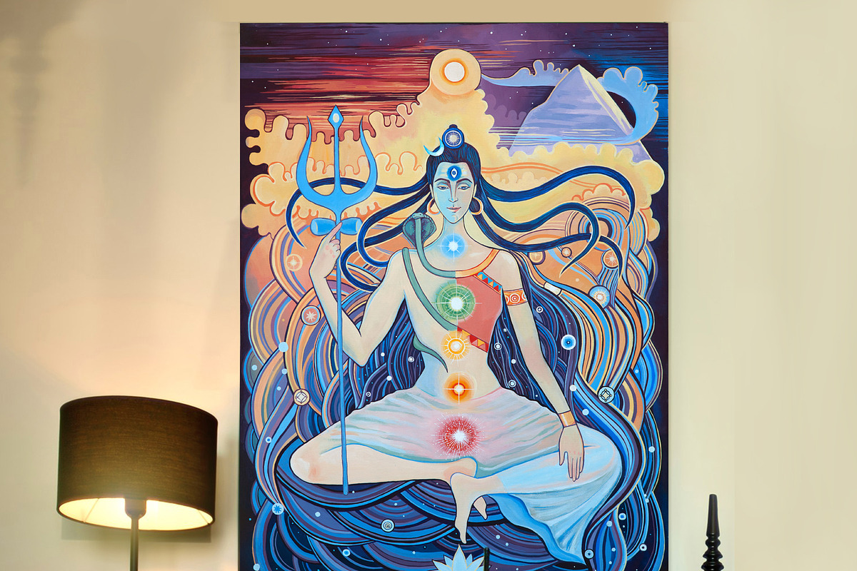 Shiva and Shakti., an Illustration by Mehendra Art (Photo 5 of 5)