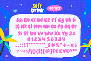 Soft Drink Font, a Handwritten Font by KengGraphic (Thumbnail 7 of 10)