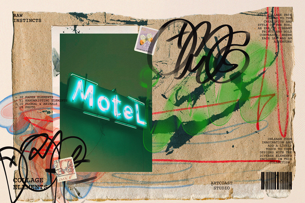 Raw Instincts Collage, an Object Graphic by nadispasibenko (Photo 2 of 12)