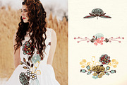Washed Colors Flowers, a Decorative Illustration by Bloomart Studio (Thumbnail 3 of 5)