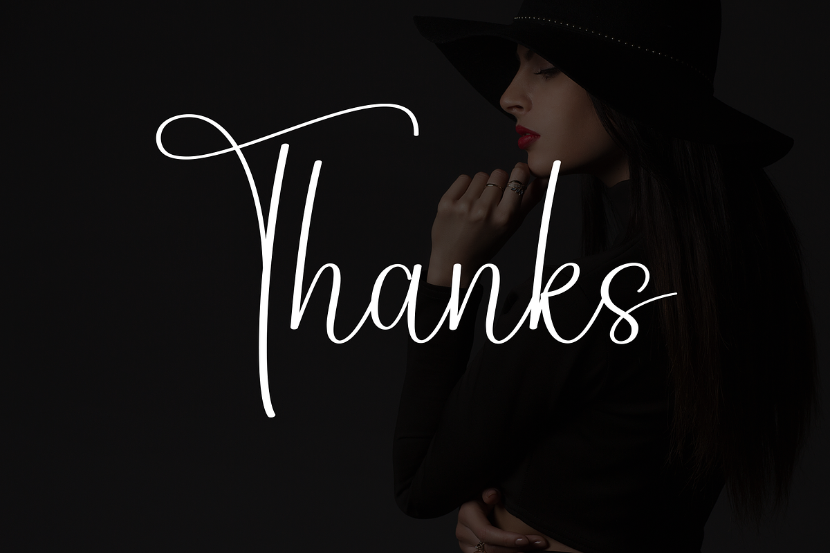 Ashley Southine | Script Font, a Handwritten Font by Scratchones (Photo 9 of 9)