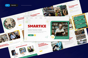 Education Keynote Presentation, a Presentation Template by Salamahtype