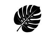 Monstera Leaf Silhouette Bundle, an Illustration by yasushie (Thumbnail 8 of 31)