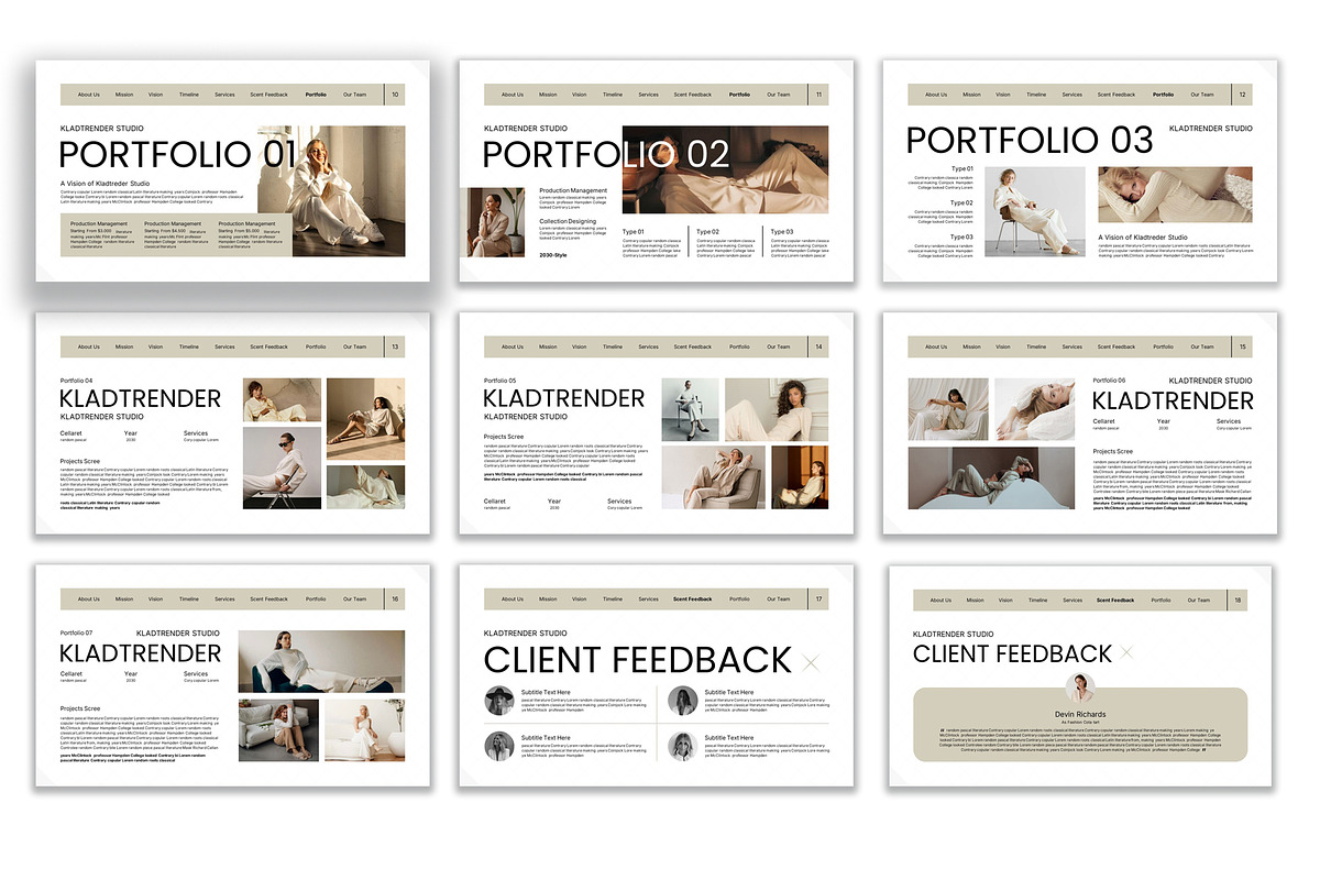 Minimal Pitch Deck Presentation preview 5
