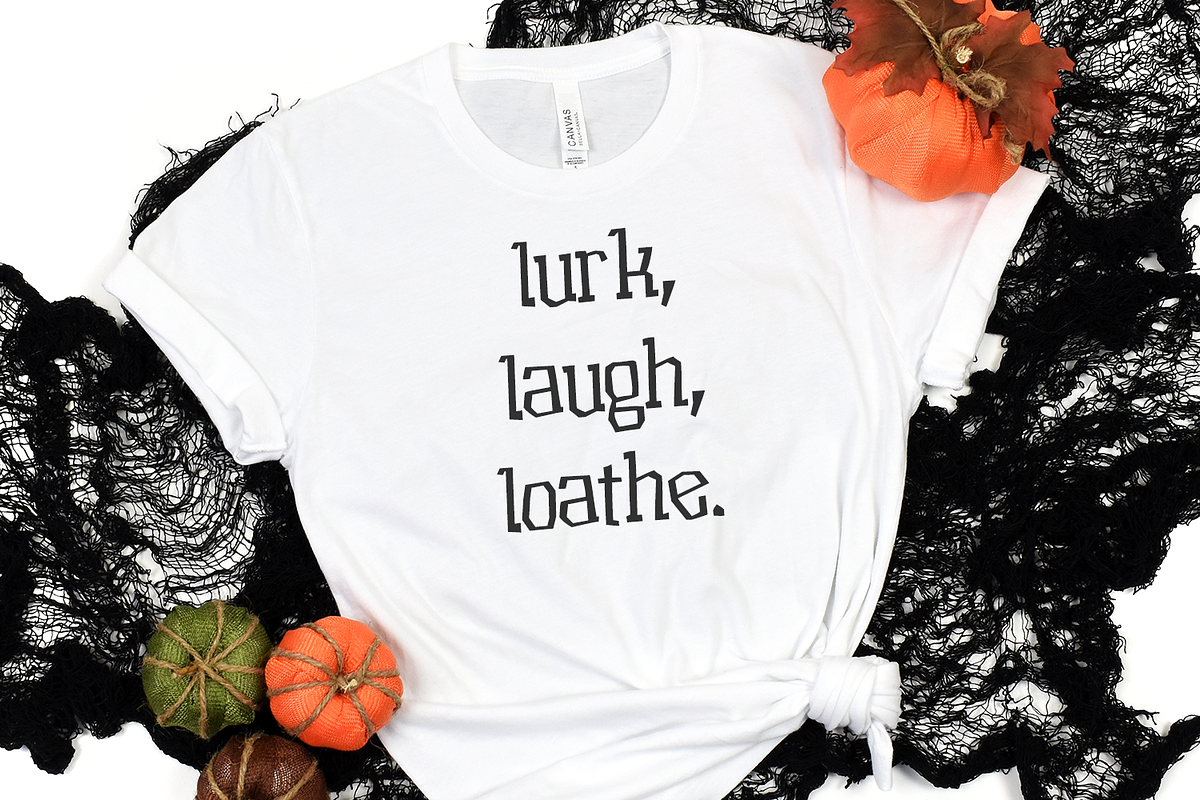 Abomination Halloween Font, a Serif Font by Beck McCormick (Photo 6 of 10)