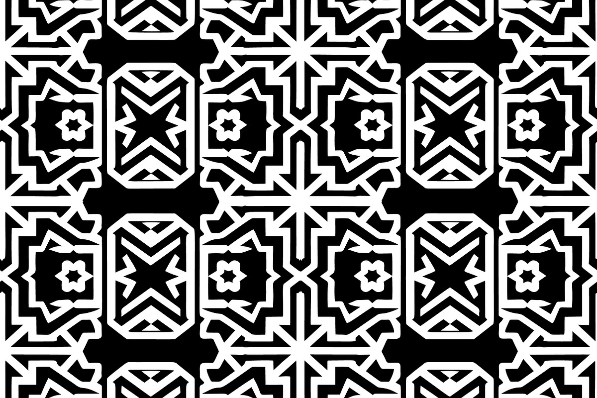 Geometrical seamless pattern, a Texture Illustration by SketchArtStudio (Photo 7 of 7)