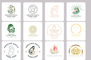 POSTPARTUM DOULA LOGOS TEMPLATES, a Branding & Logo Template by Daring Digies (Thumbnail 4 of 7)