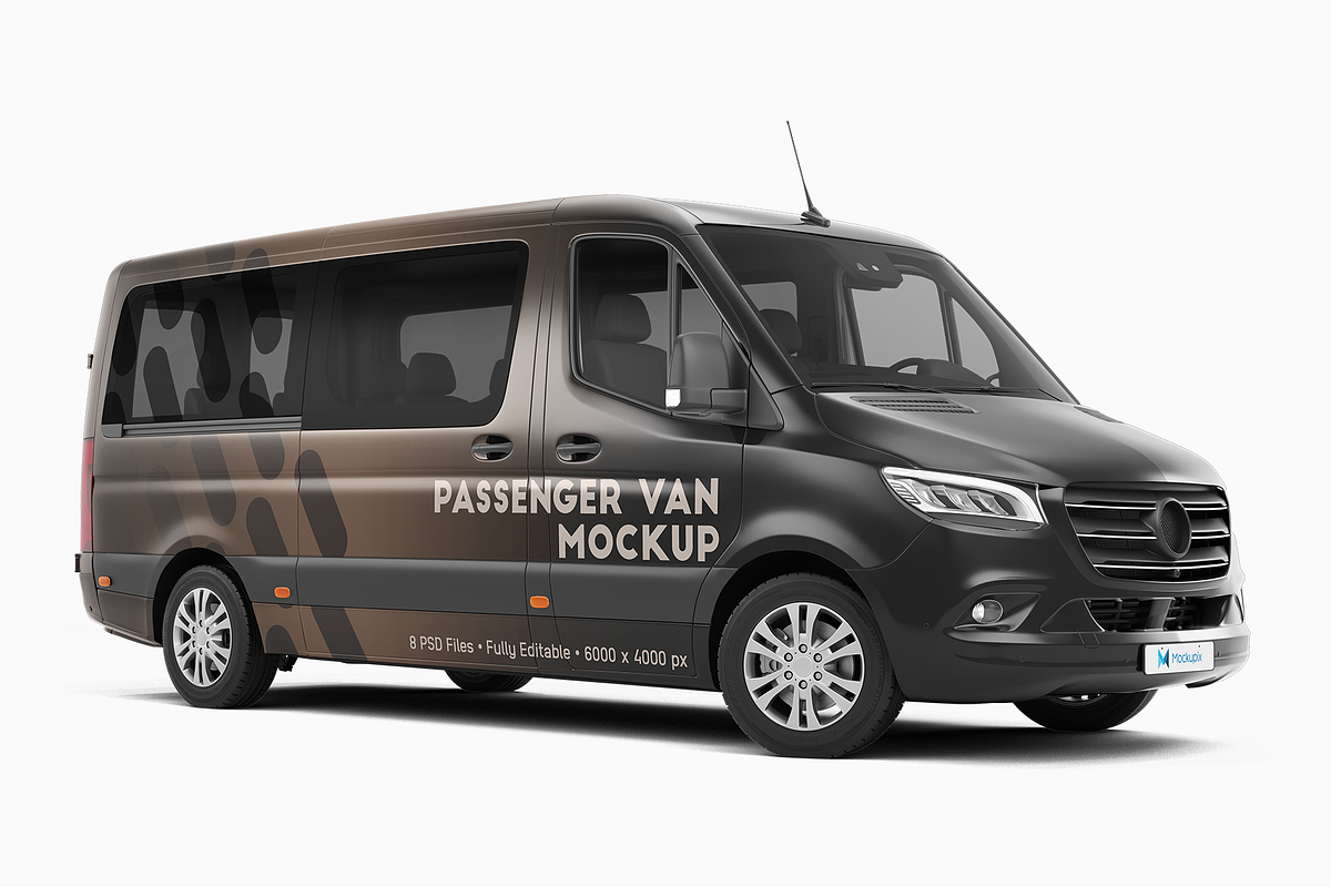 Bus Mockup 5, an Advertising Mockup by Mockupix (Photo 6 of 12)