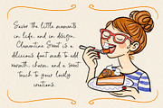 Clementine Sweet Handwritten Font, a Handwritten Font by Lemon Pie Studio (Thumbnail 4 of 13)