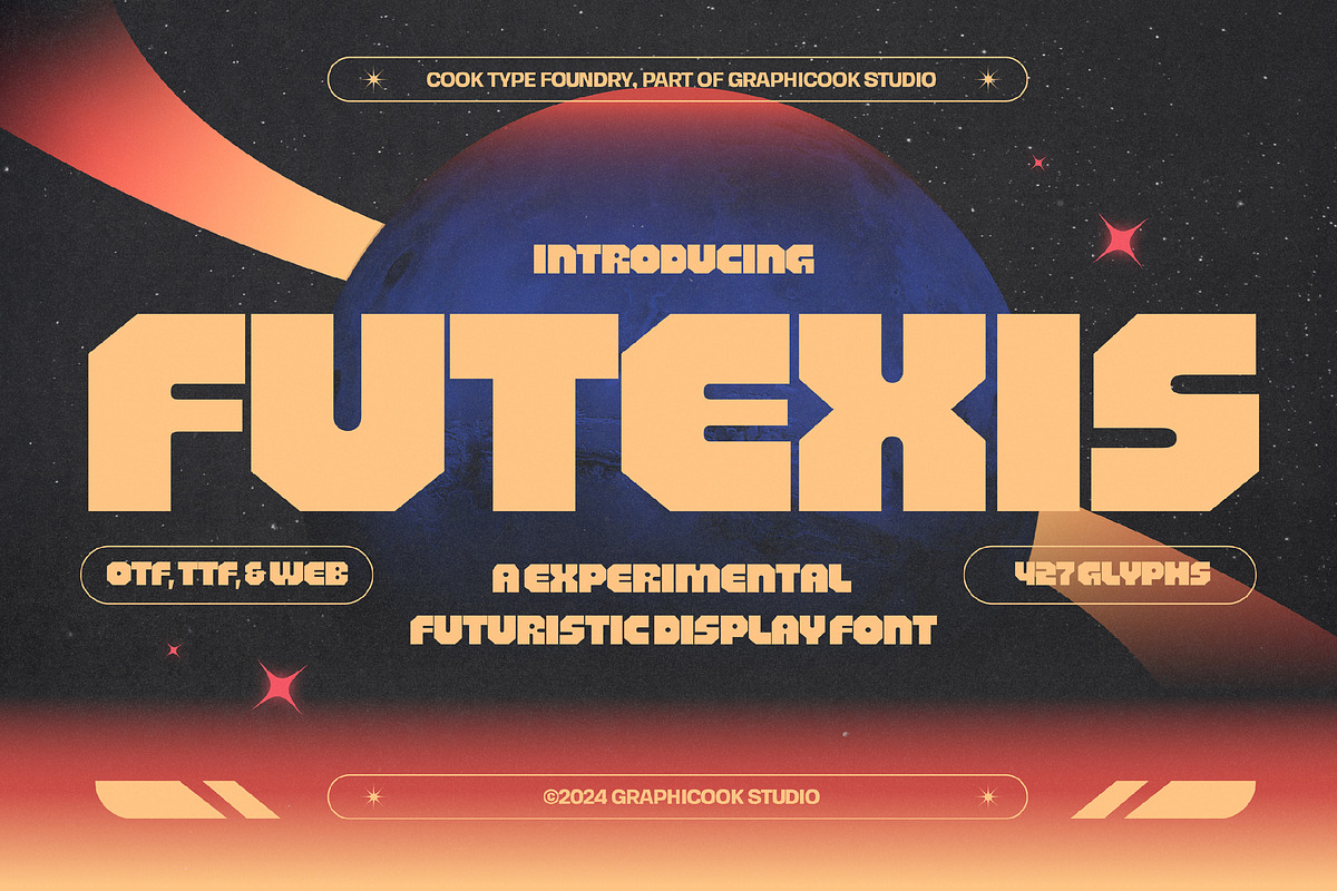Futexis, a Sans Serif Font by graphicook (Photo 1 of 10)