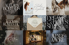 Luxury Wedding Font Bundle