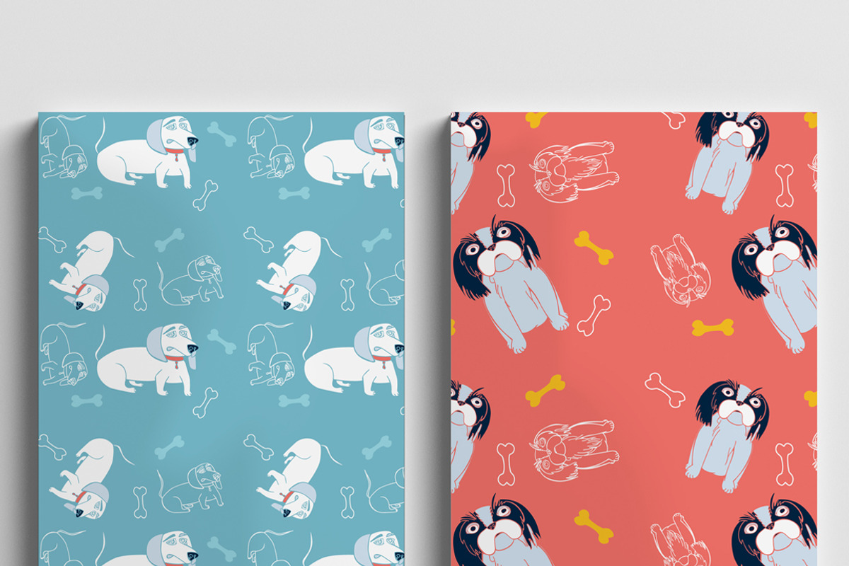 Dogs pattern, a Pattern Graphic by astashovadesign (Photo 10 of 10)