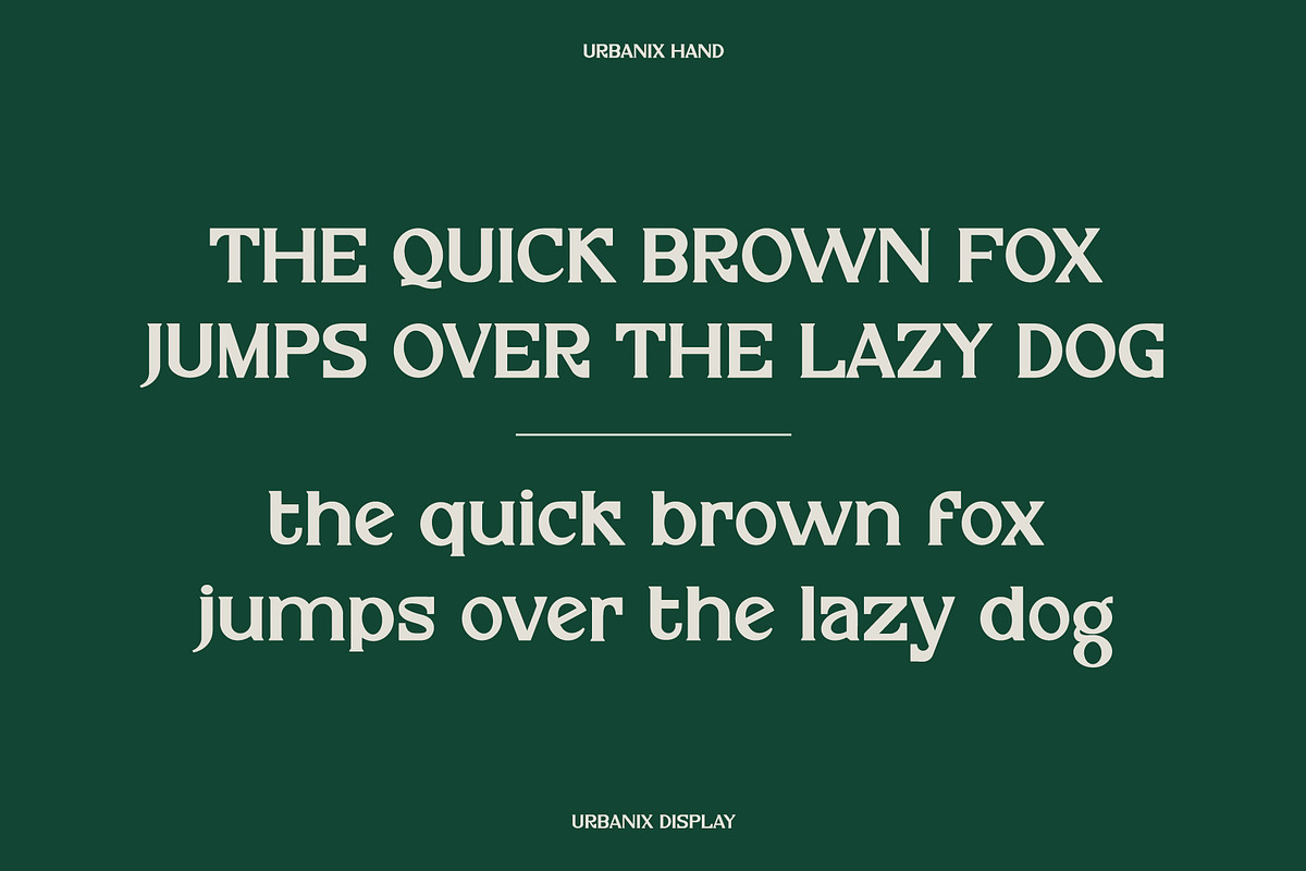 Urbanix Serif Font, a Serif Font by merakistd (Photo 7 of 14)