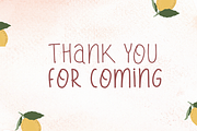 Mango Addict, a Sans Serif Font by artism_design (Thumbnail 6 of 6)