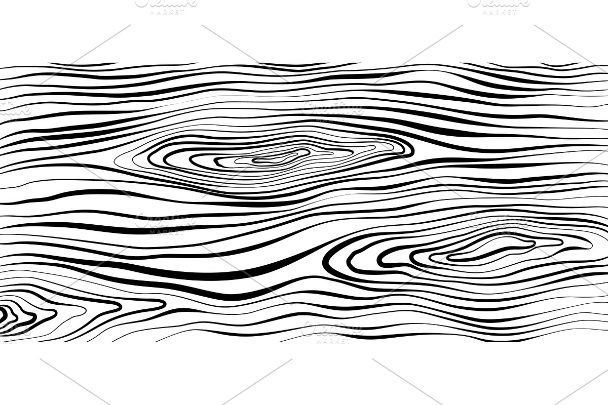 Wood texture. Clack wooden, an Object Illustration by Things for designers