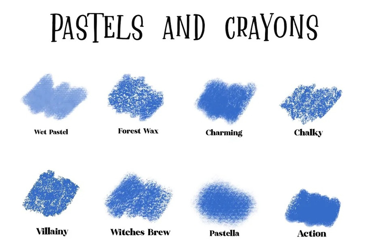 Procreate Mixed Media Brushes, a Brush Add-On by KJP Designs (Photo 3 of 16)