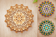 3D Dandelion Flower Mandala, an Object Graphic by Arshad Ali (Thumbnail 6 of 8)