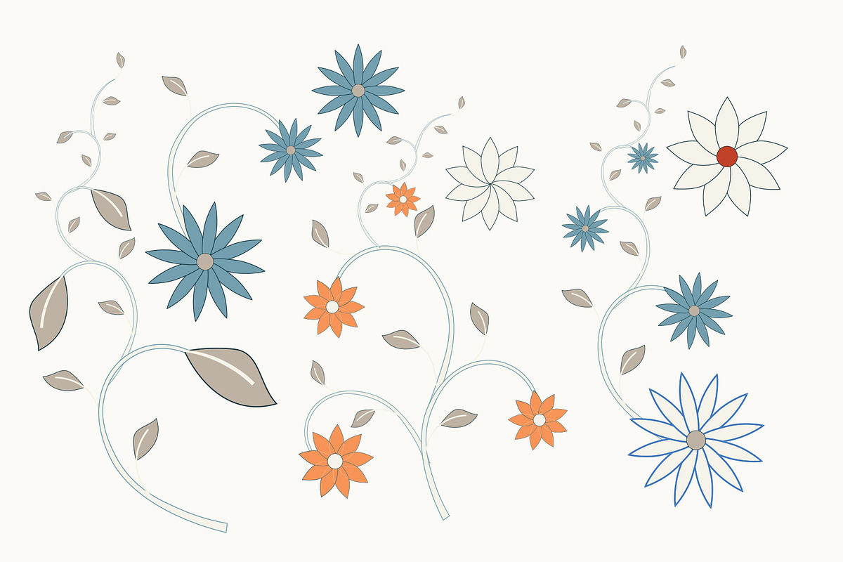 Paisley Vector Clip Art, a Decorative Illustration by Ania Illustration (Photo 3 of 4)