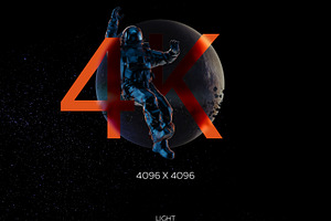 3D Mockup Space Astronaut 13