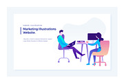Marketing & Courses Illustrations, an Illustration by marwa_elgendy (Thumbnail 2 of 27)