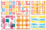Plaid Stripe Check Pattern, a Texture Graphic by Dream Creation (Thumbnail 4 of 6)