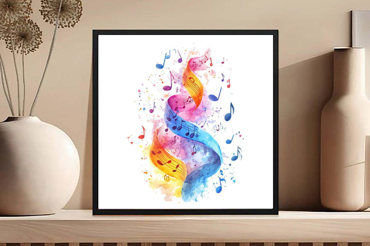 Musical Notes Clipart Bundle, an Illustration by DreamCafeArt (Photo 7 of 9)