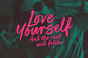 Little Delights Brush Font, a Script Font by Sam Parrett (Thumbnail 3 of 10)