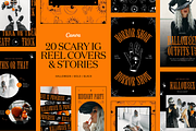 20 Halloween IG Reel Covers Stories, a Social Media Template by Studio K (Thumbnail 1 of 7)